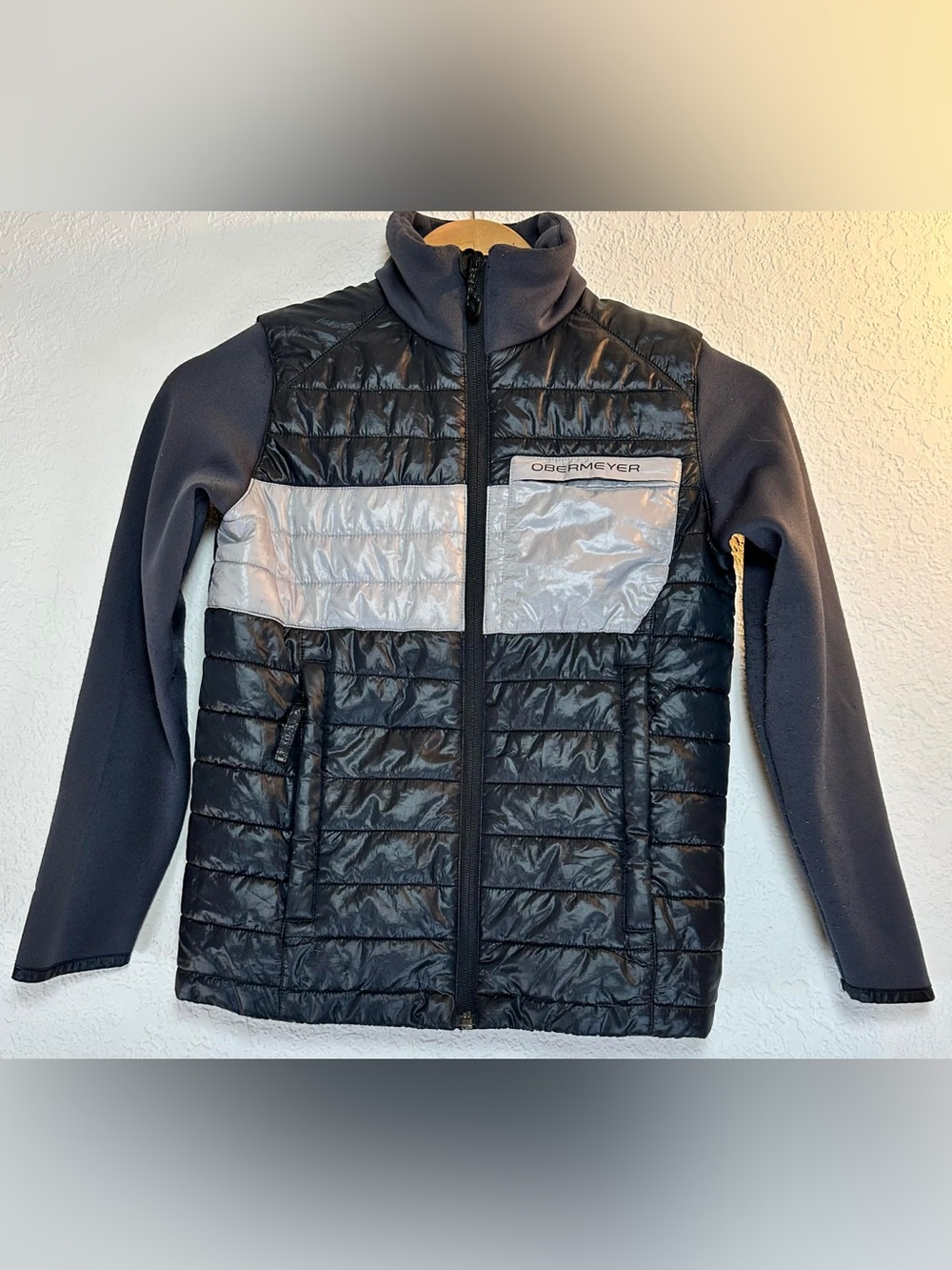 Obermeyer Black Teen Puffer Jacket